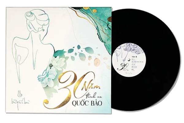 Giới thiệu đĩa vinyl LP Quốc Bảo - 30 Năm Tình Ca